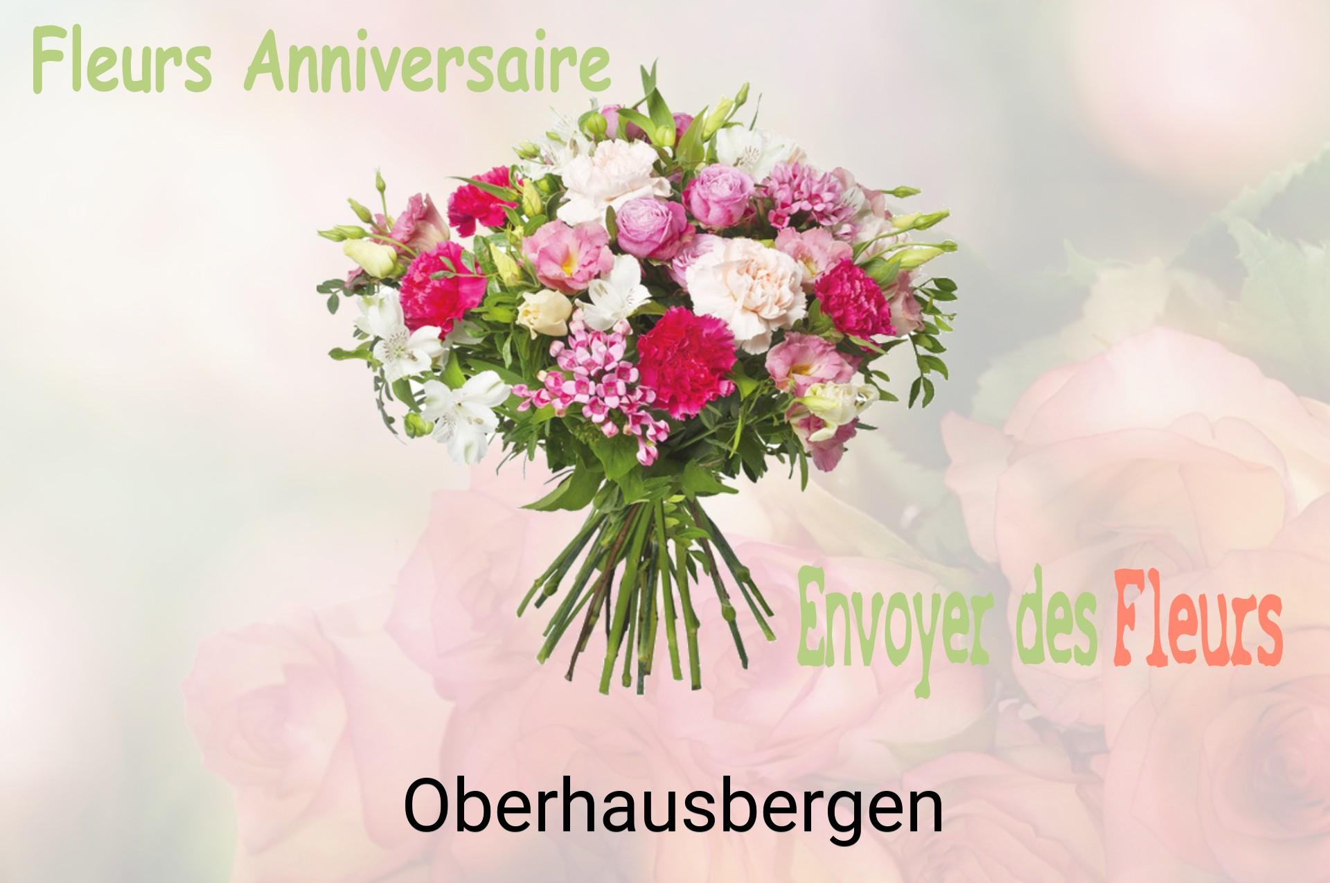 Bouquet de fleurs d’anniversaire livré à Oberhausbergen